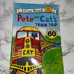 Pete the Cat's Train Trip Book